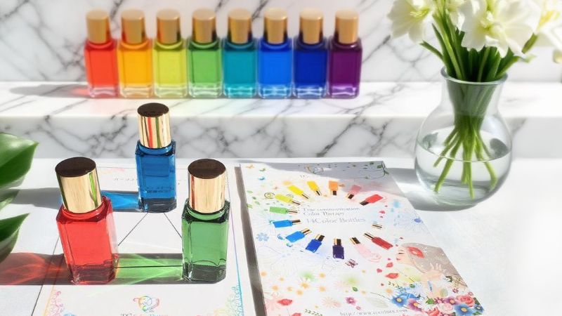 パーソナリティ・ストーリーワークで選ばれた３本のカラーボトル