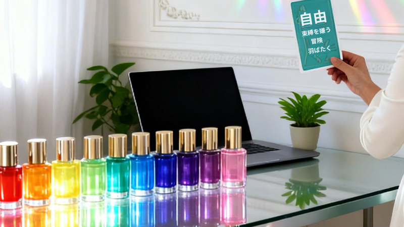カラーセラピーとカラーボトル